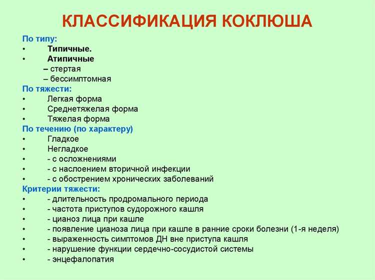 Паракоклюш у детей: симптомы, лечение