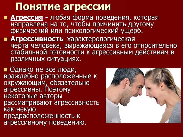 Почему возникают агрессия и раздражение на партнера