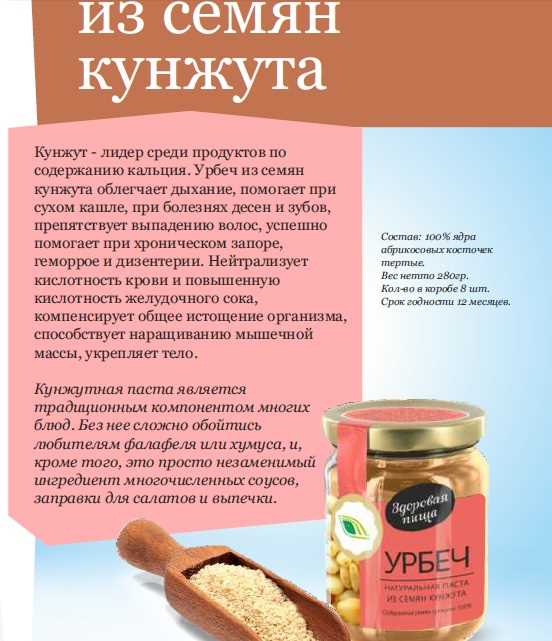 Польза и вред урбечей для женщин – как употреблять семена