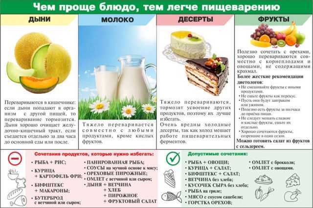От чего зависит скорость обработки еды?