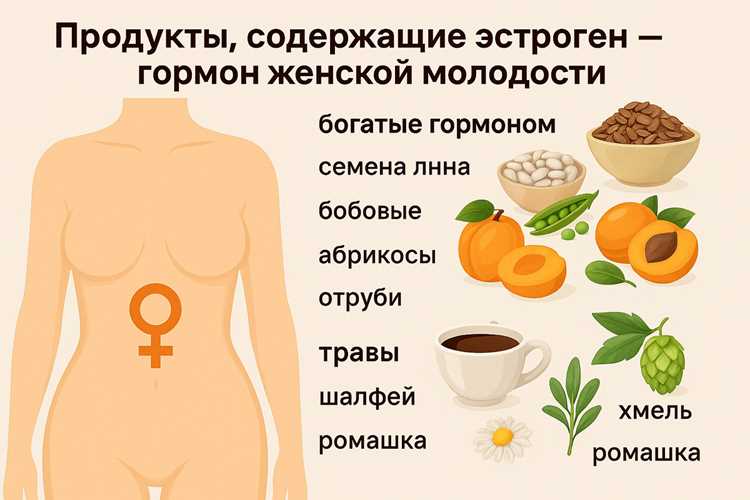 В каких продуктах содержится гормон эстроген для женщин больше всего